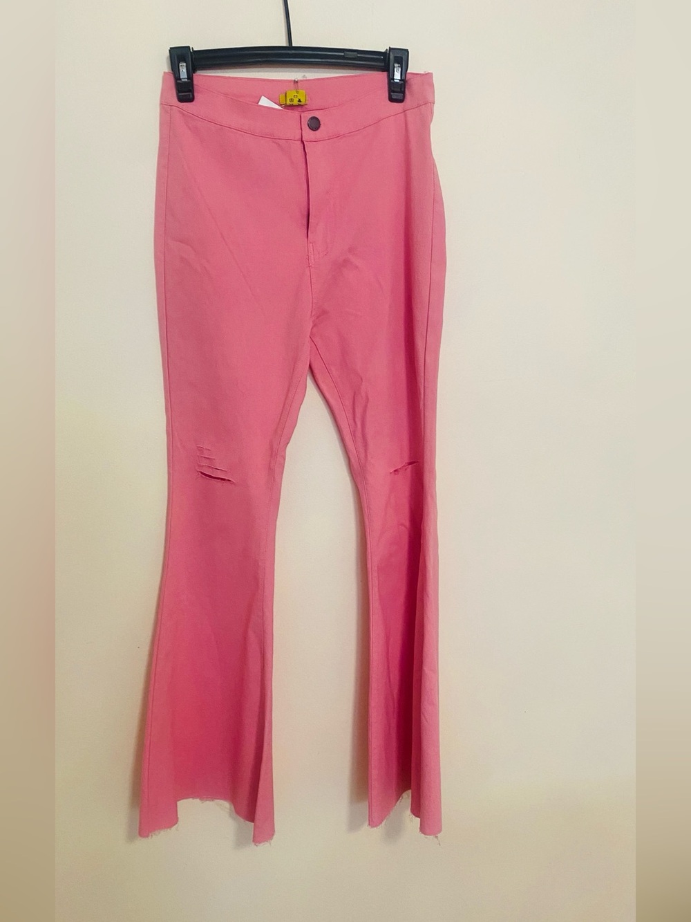 Daisy mauve pink flare pants size large